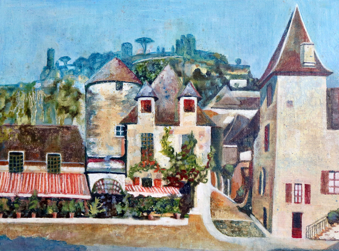 Turenne, 12 x 9 in, Oil on Canvas