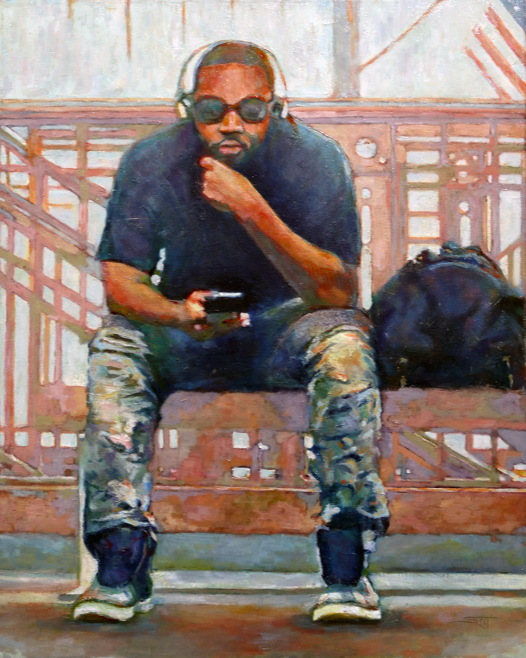 Elevated, 30 x 24 in, Oil on Canvas