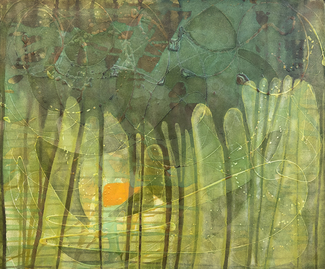 Whispers in the Canopy, 20 x 24 in, Oil on Canvas