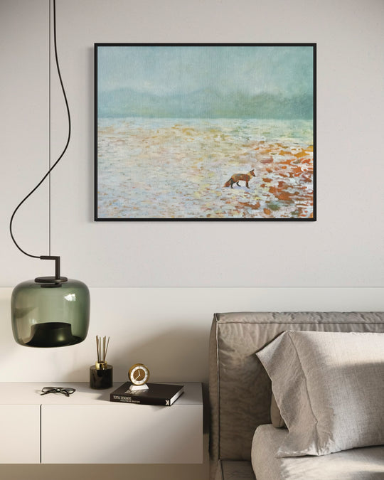 Winter's Edge, 24 x 30, Oil on Canvas, 2025