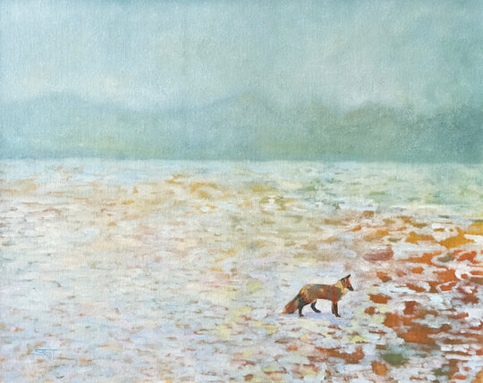 Winter's Edge, 24 x 30, Oil on Canvas, 2025